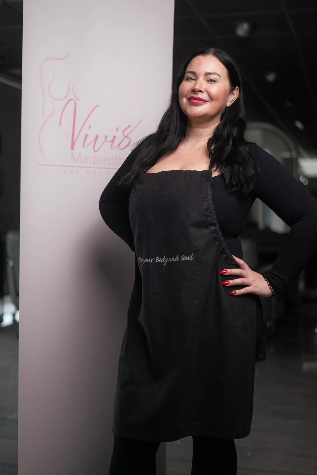 Vivi in ihrem Studio